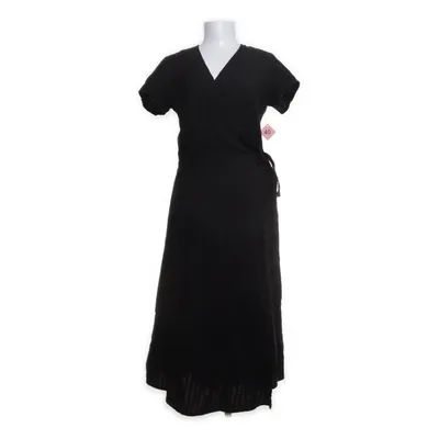 Wrap dress (Black) from Pernilla Wahlgren Cotton