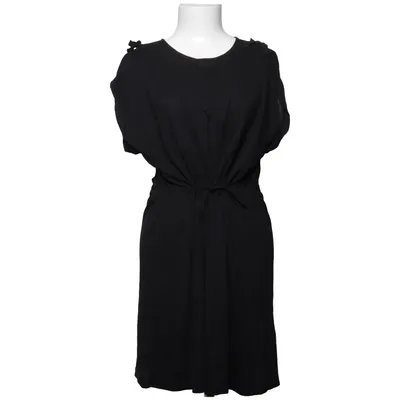 Robe (Noir) de MM6 by Maison Margiela Polyester, Viscose
