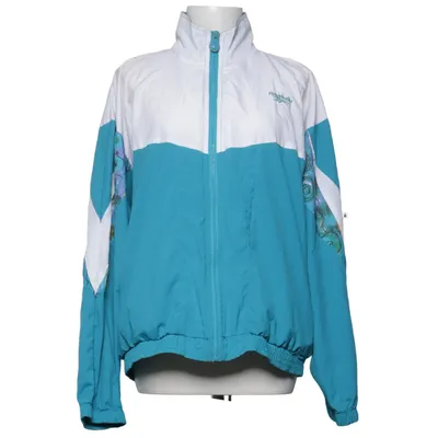Träningsjacka (Blå, Vit, Flerfärgad) från Reebok Polyester