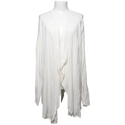 Cardigan (Wit) van H&M Basic Katoen, Viscose