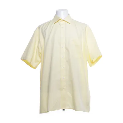 Korte mouwen shirt (Geel) van Olymp Katoen