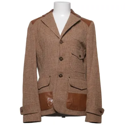 Blazer (Brown) from Ralph Lauren Acetate, Alpaca wool, Viscose