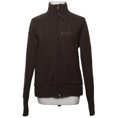 Cardigan (Brown) from Euro Hunt Polyamide, Wool