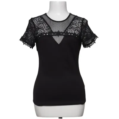 Top (Sort) fra H&M Elastan, Polyamid, Polyester