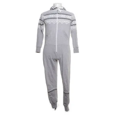 Freizeit Overall (Grau, Weiß) von Qed London Baumwolle, Polyester