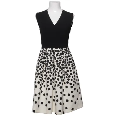 Jurk (Zwart, Wit) van Marella Acetaat, Elastaan, Polyester