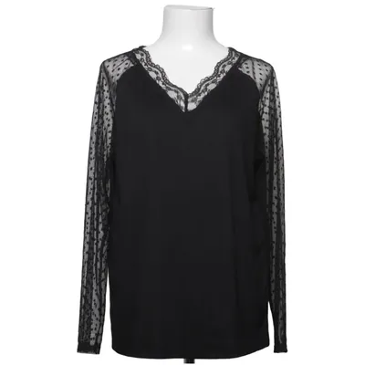 Top (Zwart) van Emery Rose Elastaan, Polyester, Viscose