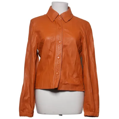 Leather jacket (Orange) from Ibana Leather