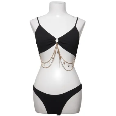 Bikini (Black) from Shein Elastane, Polyester