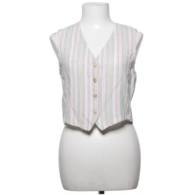 Suit vest (White, Multicolored) from Atelier Evène Cotton, Polyester, Viscose