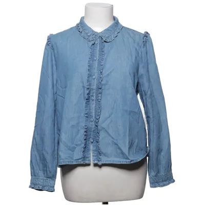 Denim blouse (Blauw) van ONLY Blue Denim Katoen, Lyocell