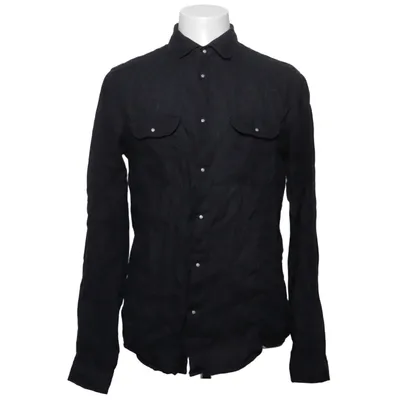 Shirt (Black) from Armani Jeans Linen