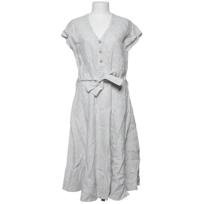 Dress (White, Black) from Not Perfect Linen Linen