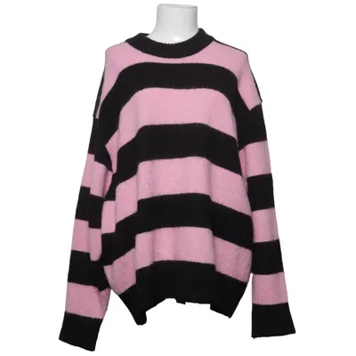 Trui (Roze, Zwart) van Edited Alpacawol, Elastaan, Polyamide, Polyester