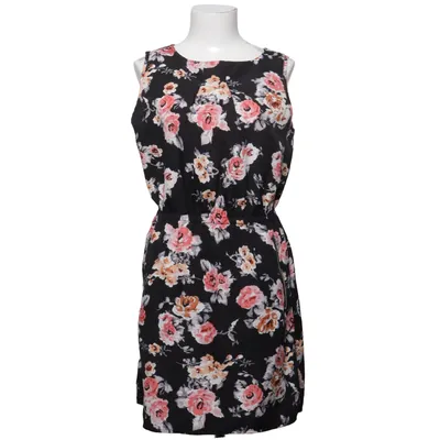 Klänning (Svart, Flerfärgad) från Tutti Frutti Polyester