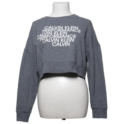 Sweatshirt (Grå) fra Calvin Klein Performance Bomuld, Polyester