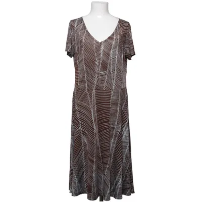 Dress (Brown, White) from Grey Wolf Elastane, Polyester