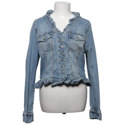 Denim jacket (Blue) from Denim by Lindex Cotton, Elastane, Polyester