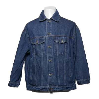 Lined denim jacket (Blue) from Stradivarius Cotton