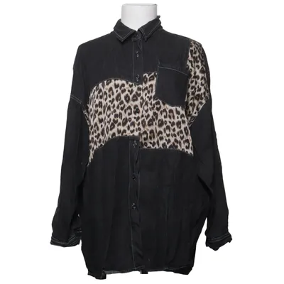 Overshirt (Black, Multicolored) from Lin Lin