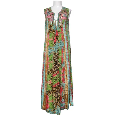 Robe longue (Bleu, Multicolore) de Antica Sartoria Polyester