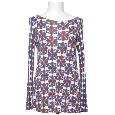 Haut (Blanc, Bleu, Marron, Multicolore) de Maliparmi Viscose