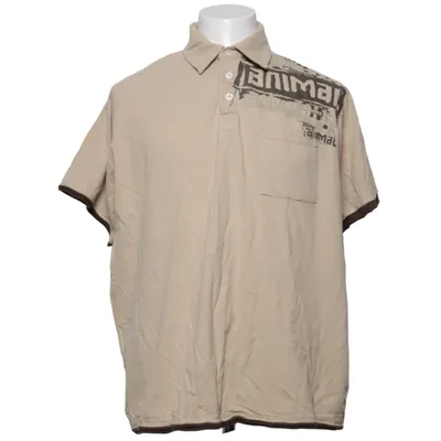 Polo shirt (Beige, Brown) from Animal Cotton