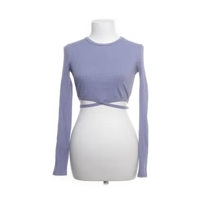 Crop top (Lila) från Zara Bomull, Elastan