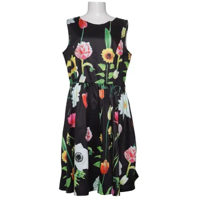 Jurk (Audrey) van Lindy Bop Elastaan, Polyester