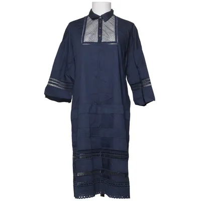 Dress (Blue) from Alpha Studio Cotton, Elastane, Polyester