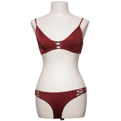 Bikini (Rød) fra Bik Bok Swimwear Elastan, Polyamid
