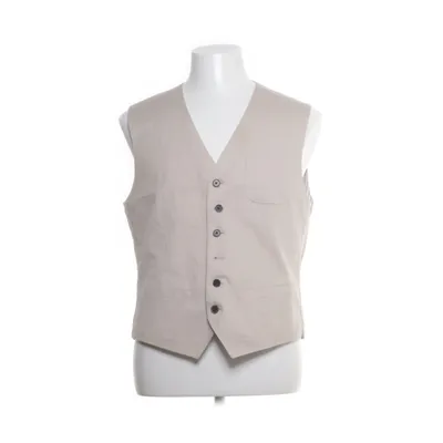 Kostymväst (Beige) från Dressmann Bomull, Elastan, Polyester