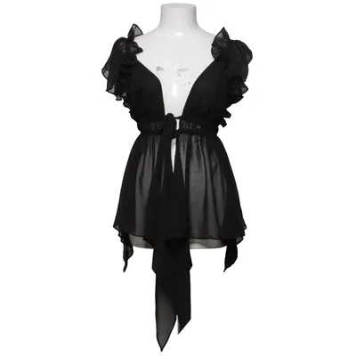 Bluse (Marisol Ruffle) von Fashion Nova Polyester