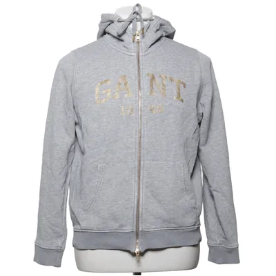 Capuchon sweater (Grijs) van GANT Katoen, Polyester