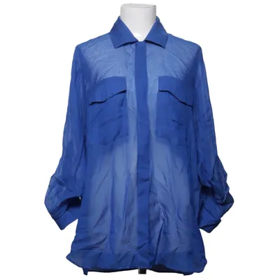 Blus (Blå) från Massimo Dutti Lyocell, Viskos