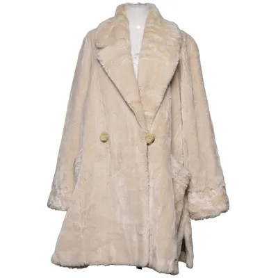 Wintermantel (Beige) von Thomas Albrecht Acryl