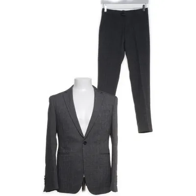 Suit (Gray) from Birmingham Wear Polyester, Viscose