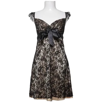 Cocktailkjole (Sort, Beige) fra Orsay Elastan, Polyester