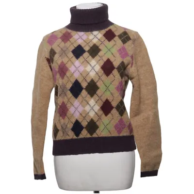 Turtleneck (Beige, Multicolored) from Josephine & Co Wool