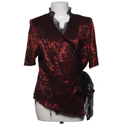 Wickeljacke (Schwarz, Rot) von Dana