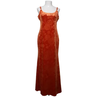 Maxikjole (Orange) fra Cider Elastan, Polyester