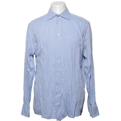 Shirt (Blauw) van Rochas Katoen