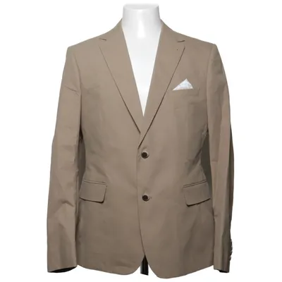 Blazer (Beige) de Harry Brown Coton, Polyamide, Polyester
