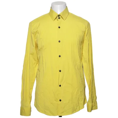 Shirt (Yellow) from Rusty Neal Cotton, Elastane, Polyester