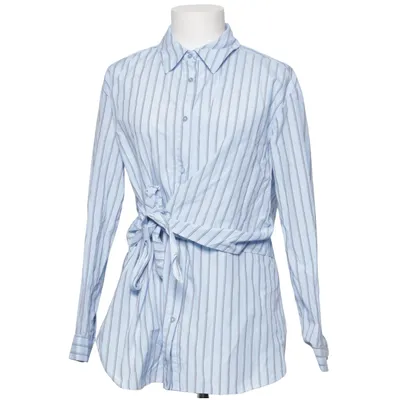 Shirt (Blauw) van Soyaconcept Organisch katoen, Gerecycled polyester