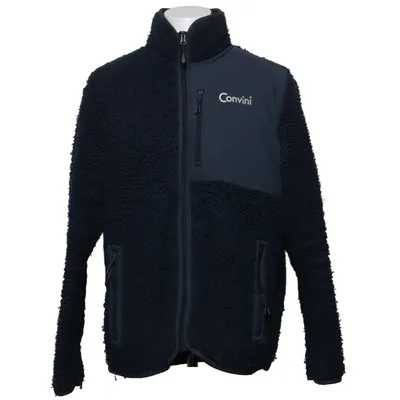 Veste polaire (Bleu) de James Harvest Polyester recyclé