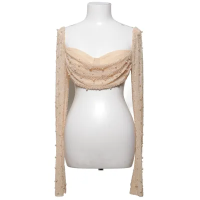Crop top (Beige) fra Oh Polly Elastan, Polyester