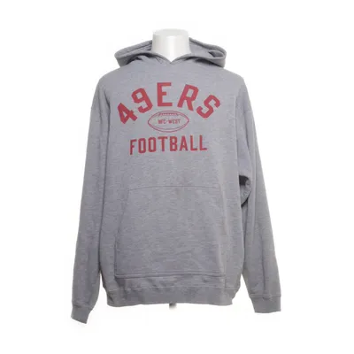 Huvtröja (Grå, Röd) från RBK Bomull, Polyester