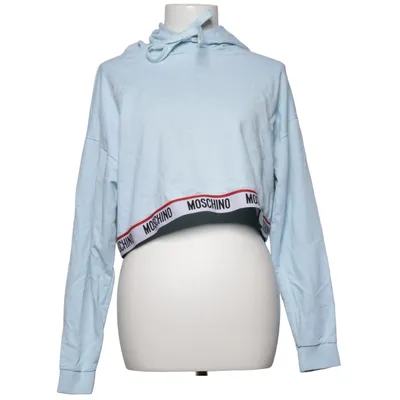 Huvtröja (Blå) från Moschino Underwear Bomull, Elastan