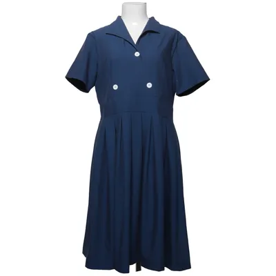 Jurk (Blauw) van Daisy Dapper Katoen, Elastaan, Polyester